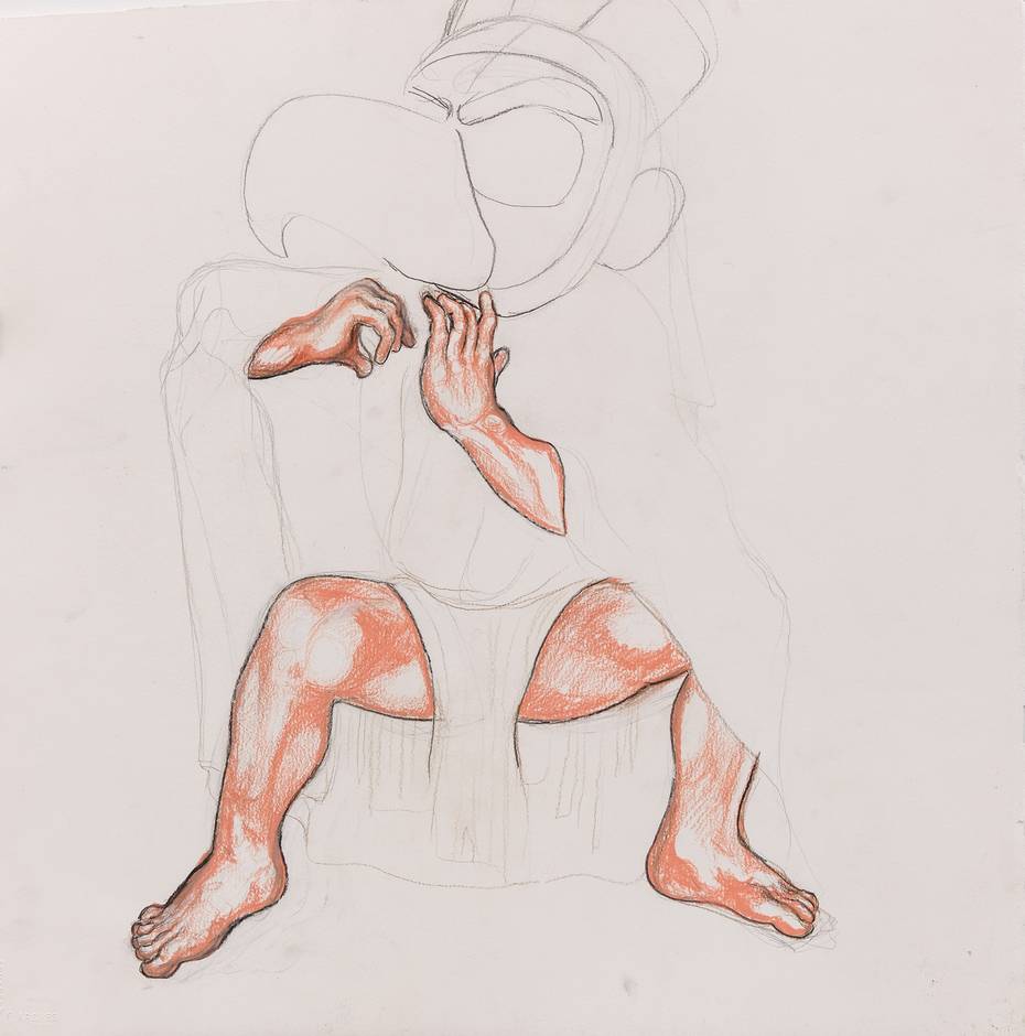 Unfinished Echo Dancer Sketch