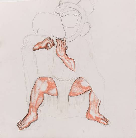 Unfinished Echo Dancer Sketch