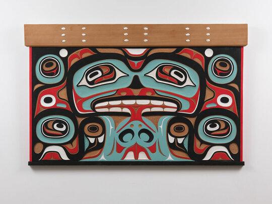 Bear and Frog Box Front Panel