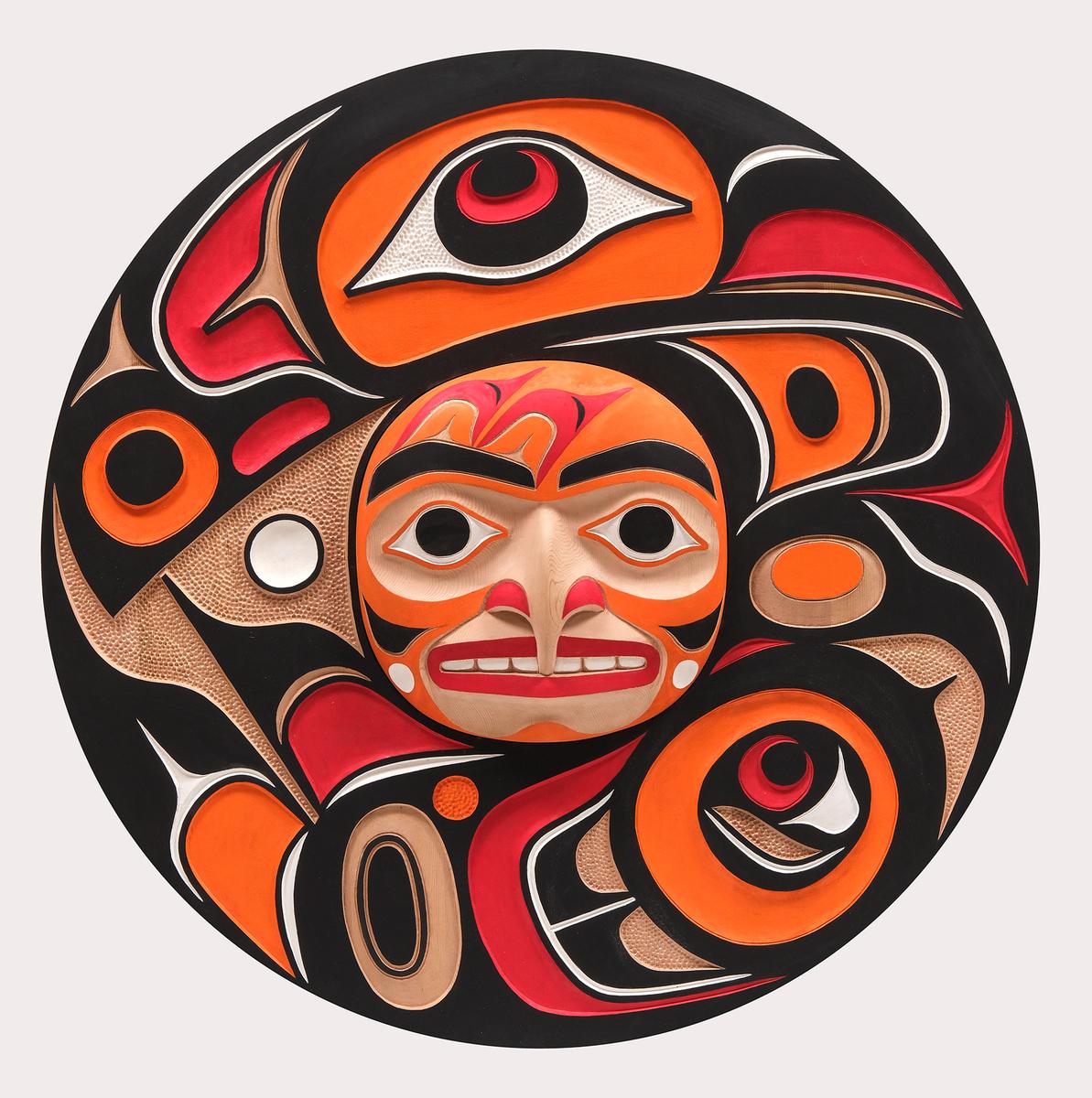 Raven and Sun Panel