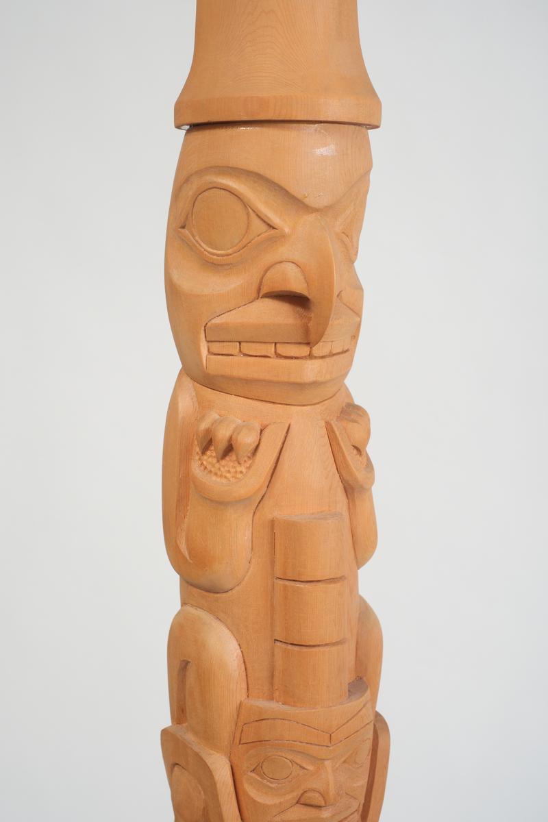Killer Whale Talking Stick, image 5