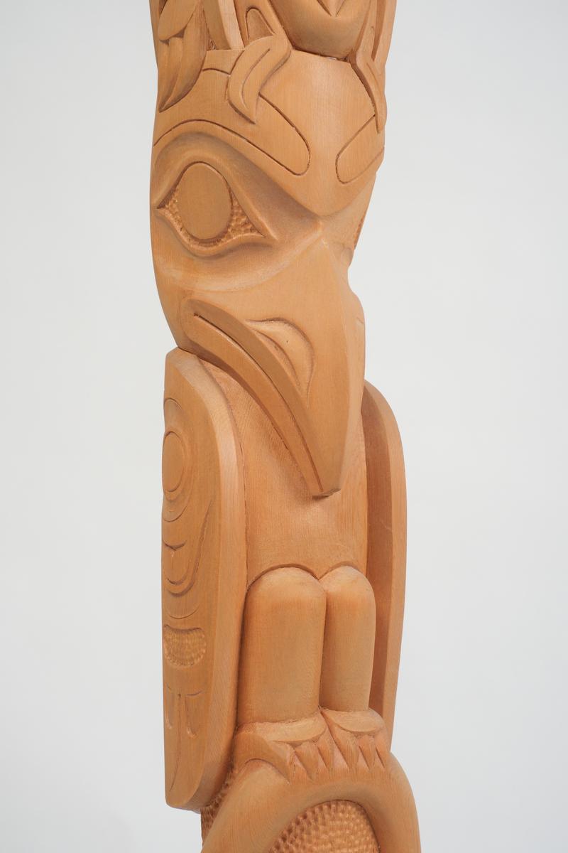 Killer Whale Talking Stick, image 4