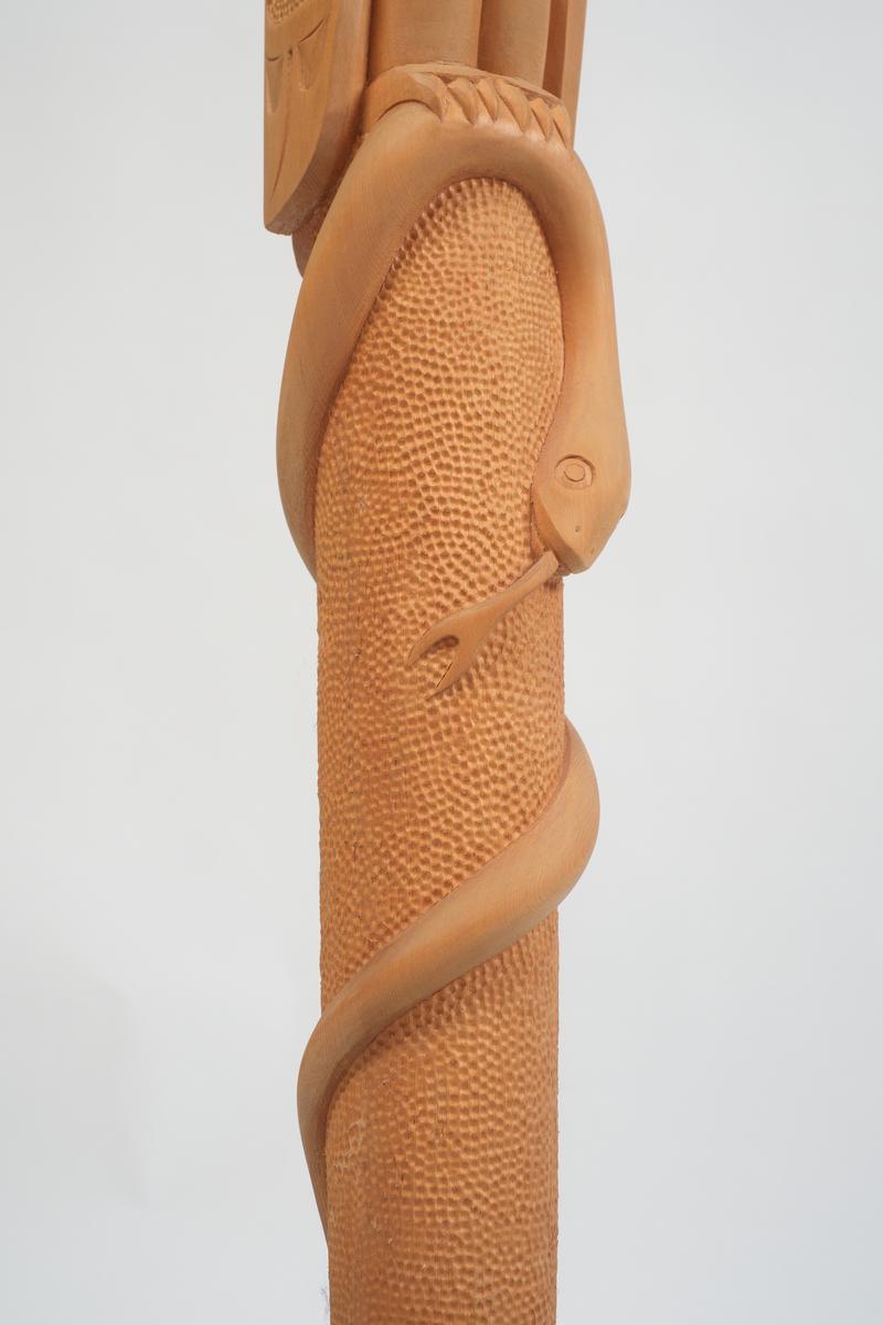 Killer Whale Talking Stick, image 3