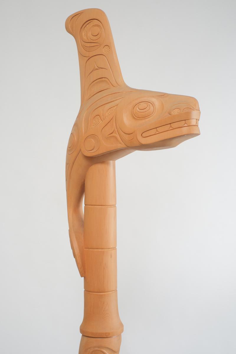 Killer Whale Talking Stick, image 2