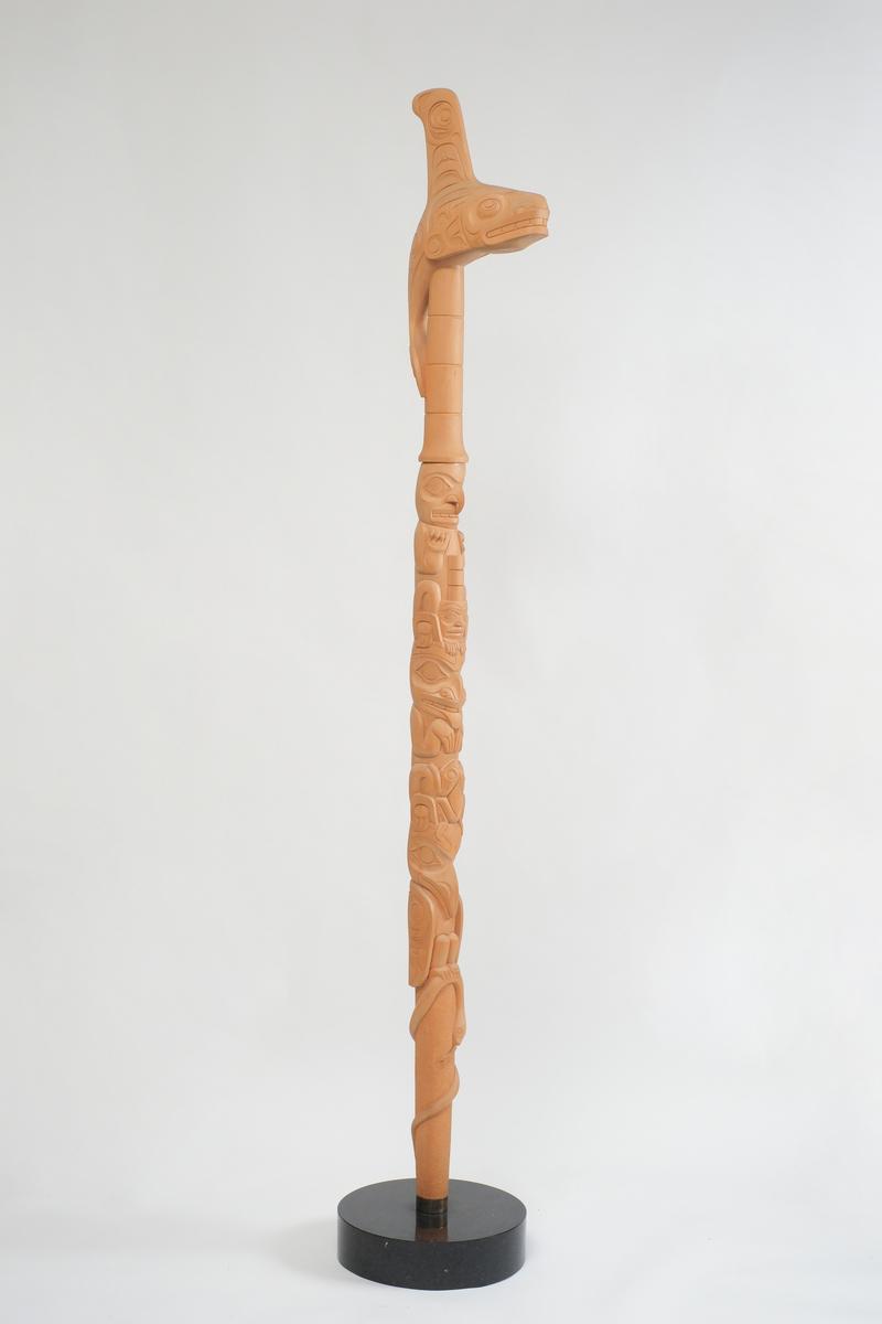 Killer Whale Talking Stick